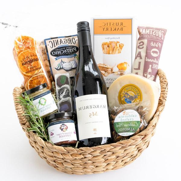 Wine & Hors D'oeuvres Basket